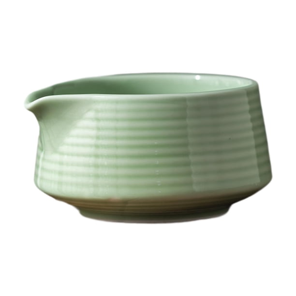 Ceramic Matcha Bowl con boquilla de cerámica Tazón de té Matcha Cup Matcha para Restaurante de Tea Restaurante Mataver Lover Beginners Verde