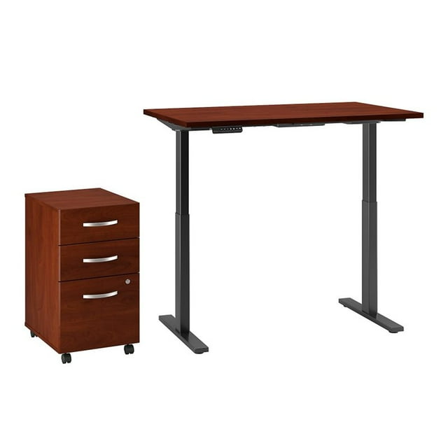 Set de Bureau Réglable Move 60 Série 48W x 30D en Bois d'Ingénierie