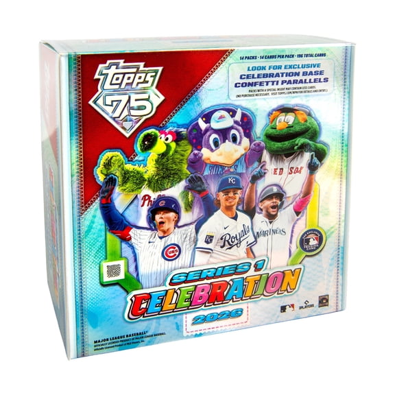 2026 Topps Series 1 Baseball Celebration - Factory Sealed - Mega Box
