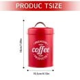thumbnail image 3 of Coffee Container Wrought Strong Sealing Sugar Canister For Kitchen Red 1/ Coffee Storage Jar, 3 of 8