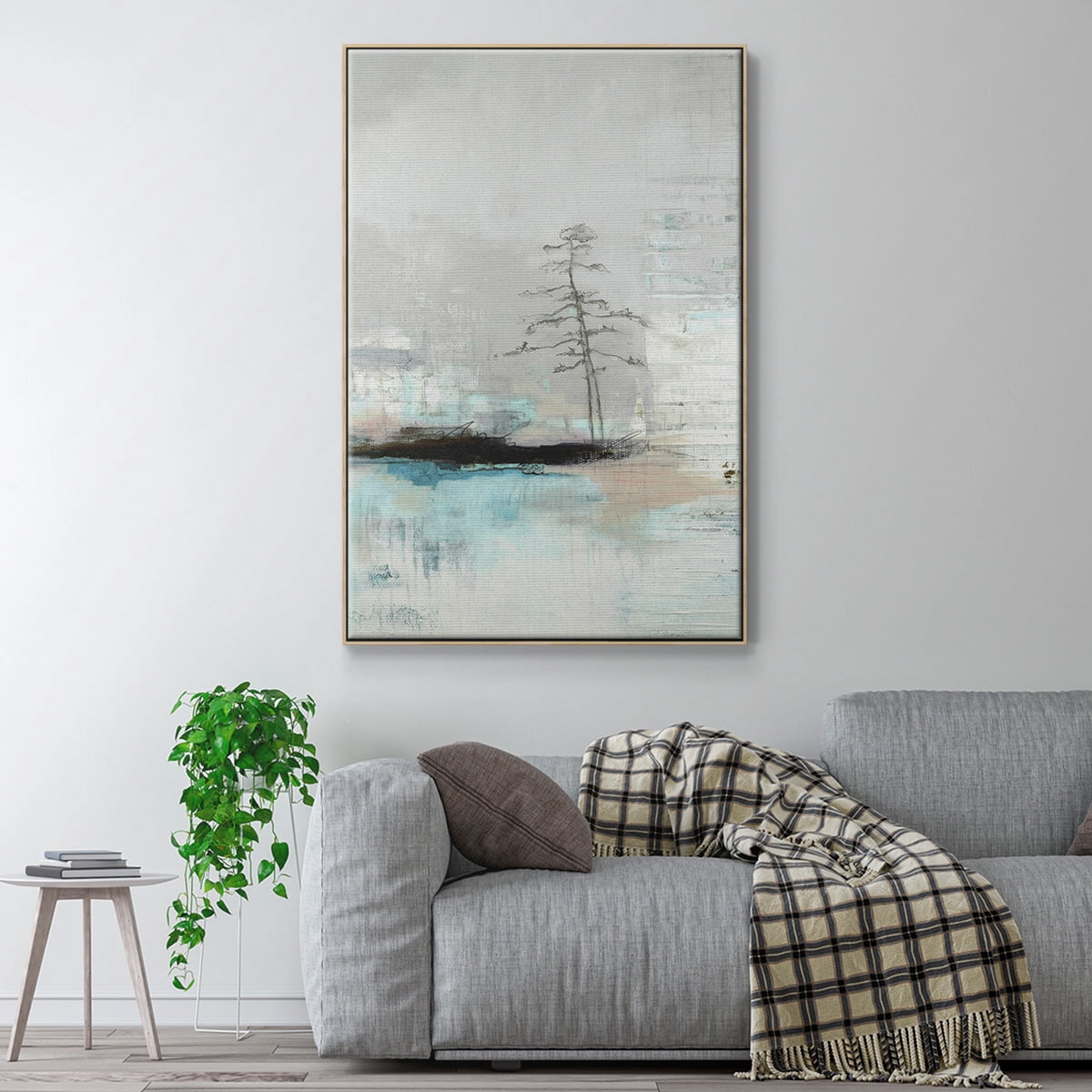 The Edge of Independence Framed Premium Gallery Wrapped Canvas - Ready to Hang