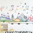 thumbnail image 5 of Pegatina de pared de parque de animales de montaña de nieve para habitaciones de niños decoración de pared calcomanías de pared decoración del hogar murales de arte, 5 of 5