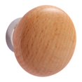 thumbnail image 4 of Gancho de pared de madera Gancho moderno para sombreros Gancho para abrigos Perchero individual para sombreros Montaje en pared para Haya, 4 of 9