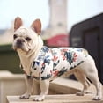 thumbnail image 2 of Xmarks Pet Summer T-Shirts Hawaii Style Floral Dog Shirt Hawaiian Printed Pet T-Shirts Breathable Cool Clothes Puppy Shirt Sweatshirt for Small Puppy XS-2XL, 2 of 7