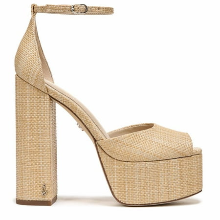 Sam Edelman Women's Kori Platform Bleached Beechwood Sandal 10M