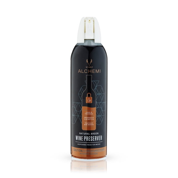 Viski Alchemi Natural Argon Wine Preserver, Wine Accessories, Home Bar