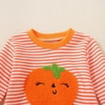 thumbnail image 5 of THJRPQJFD Girls 5t Outfits Baby Outfits Boy Baby Thanksgiving Outfit Girl Christmas Outfits for Kids 2t Girl Clothes Winter Preppy Clothes for Girls, Orange 6-12 Months, 5 of 9
