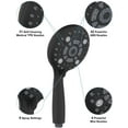 thumbnail image 4 of American Imaginations Wall Mount CUPC Approved Stainless Steel Shower Head In Black Color AI-34367, 4 of 6
