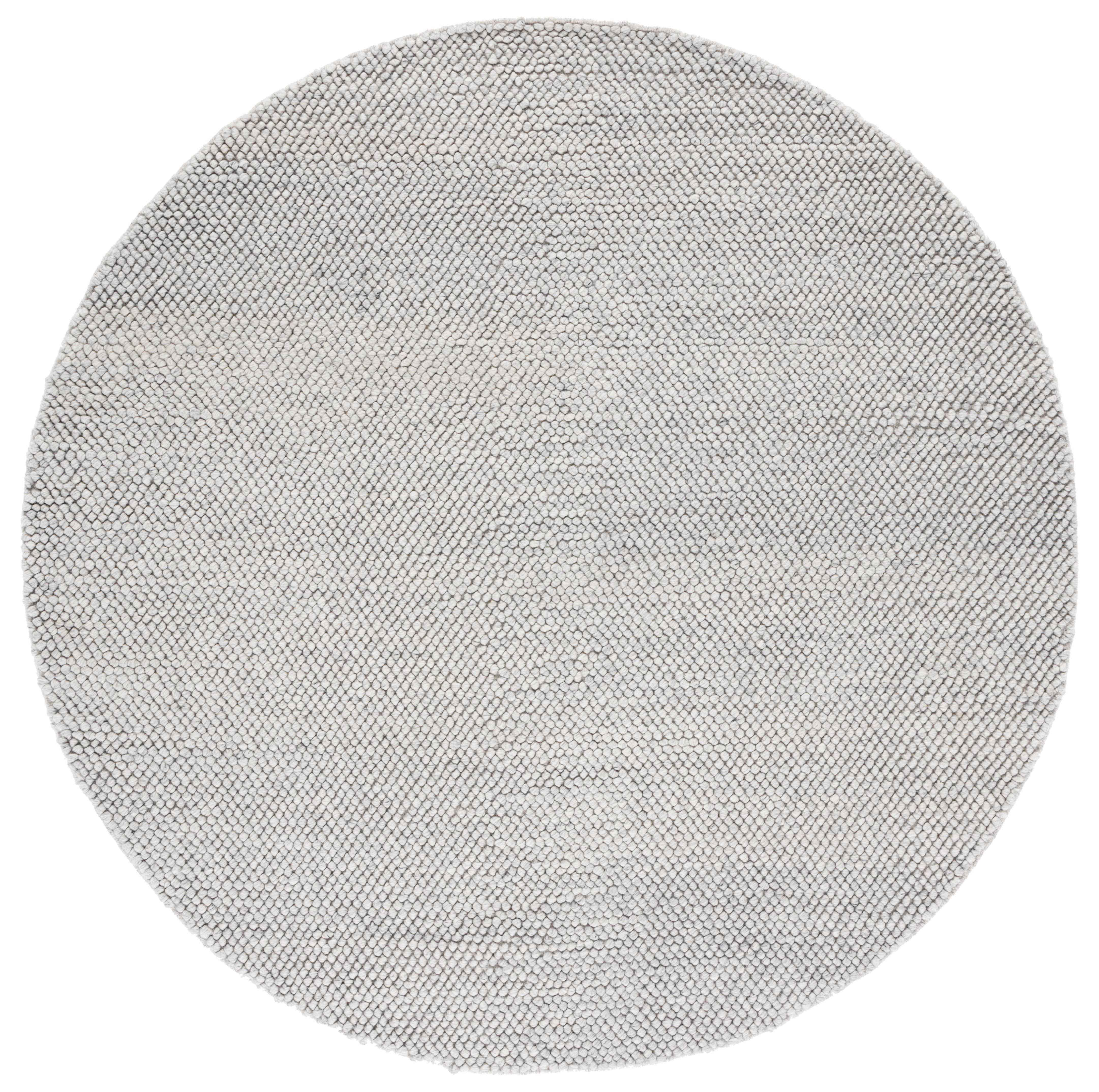 Safavieh Natura Willoughby Distressed Area Rug, Silver, 8' x 8' Round