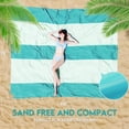 thumbnail image 3 of Manta de playa BYDOLL de nailon impermeable y resistente a la arena, 198 x 280 cm, 3 of 6