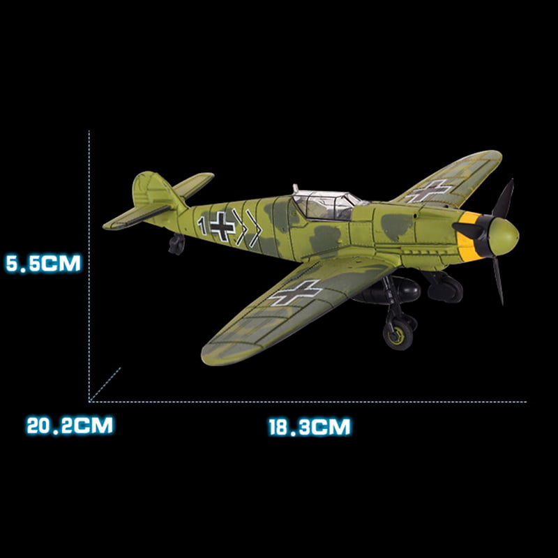 Details about   1Pc 1/49 Scale assemble fighter model toys combat aircraft diecast war-I *uJ Jv 