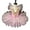 Pink, variant on ZACPNCV Toddler Girls Ballet Leotards Tulle Skirt Ruffle Sleeve Tutu Dresses Shiny Sequin Flower Embroidery Dance Dress Gymnastics Bodysuit Outfit Summer Clothes Hot Pink 9-10 Years