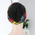 thumbnail image 3 of Women Turban, Non-Slip Elastic Flowers Vintage Headscarf Hat for Four Seasons 1Pc, 3 of 8