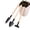 Three-piece Set, variant on Horticultural tool set - Miniature garden tools - Multi-functional shovel, rake and spade - Household plant soil loosening tool - Small sge Three-piece Set