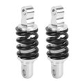 thumbnail image 1 of 1 Pair of Shock Absorber Adjustable Damping Rear Suspension Spring for Scooter Motorcycle 105mm, 1 of 7