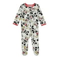 thumbnail image 3 of Disney Mickey Mouse Newborn Baby Boys 2 Pack Zip Up Sleep N' Plays Newborn to Infant, 3 of 5