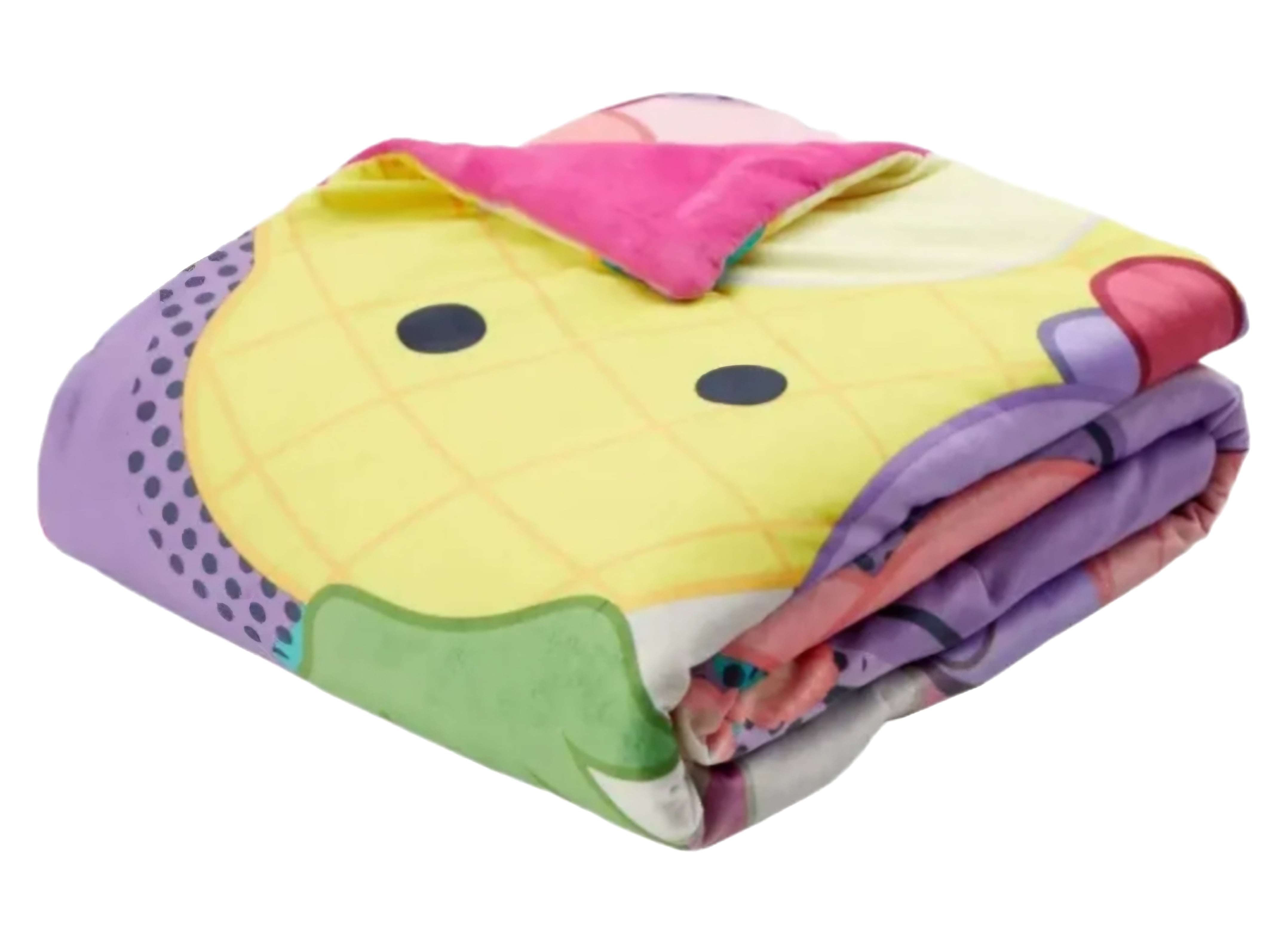 Squishmallows Snuggle Throw 50" x 70" Squish On