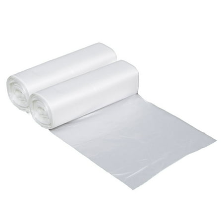 Innovative Haus Medium Multipurpose Durable Wastebasket Liners Clear Garbage Bags 10 Gallon, 100pcs