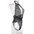 thumbnail image 4 of Lencería erótica para mujer Mono con cuello en V Body con diseño de borde de encaje sexy, S Inevent XX000127-01, 4 of 7