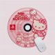 thumbnail image 2 of Alfombrilla de ratón de Hello Kitty, de Anime, para oficina, para ordenador, gruesa, suave y redonda, cojín para ratón, decoración de escritorio Kawaii, regalo, 2 of 6