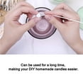 thumbnail image 3 of Homemade Candle Kit Includes 10pcs Candle Cups & 100pcs Candle Wicks Candle Making DIY Kit Clear Tealight Candle Holder Cup, 3 of 9
