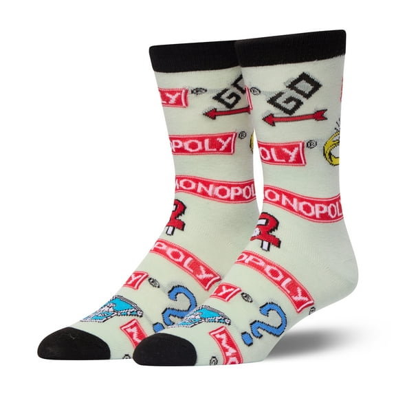 Monopoly Logos Men's Crew Socks