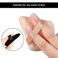 thumbnail image 4 of Dicasser 12 Pieces Pure Cotton Powder, Made of Triangular Wedge Shaped Cotton Velvet Designed for Contouring, Under Eye and Corners,with Strap, Cosmetic Makeup Tool, 4 of 7
