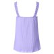 thumbnail image 3 of Gibobby Chaleco de tirantes de color sólido para mujer Top sin mangas suelto con cuello cuadrado Lindo verano(Morado,CH), 3 of 5