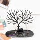 thumbnail image 3 of Organizador de joyas asta árbol de plástico pulsera anillo soporte soporte para presentación de joyería, 3 of 8