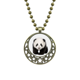 thumbnail image 1 of Collar de luna Unbranded ojos de oso panda caminando Estrella 3.6 cm M, 1 of 3