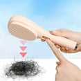 thumbnail image 7 of Retractable Magic Comb on Saleï¼Telescopic Self Cleaning Brush Anti Static Massage Comb One Click Cleaning Telescopic Hair Comb Easily Comb Hair and Clean Suitable for All Hair Typesbeige, 7 of 7