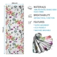 thumbnail image 2 of Pioneer Flower Floral Print Pattern Hot Yoga Mat Towel Non Slip for Hot Yoga - Quick-Drying Yoga Mat Cover with 4 Corner Pockets with Travel Bag - Hot Yoga Towel Non Slip 74"x26", 2 of 6