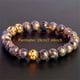thumbnail image 5 of Guardurnaity Y pulseras de piedra natural hechas a mano de la suerte para hombres y mujeres, fáciles de combinar con cualquier Ropa, zapatos y accesorios Miscelánea, 5 of 6