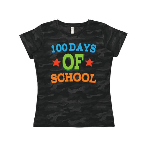 Inktastic 100 Days of School Women's T-Shirt