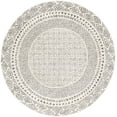 thumbnail image 5 of Mark&Day Area Rugs, 7ft Round Julian Global Charcoal/Light Beige Area Rug, Beige Grey Carpet for Living Room, Bedroom or Kitchen (6'7" Round), 5 of 8