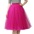 thumbnail image 2 of Ketyyh-chn99 Robes de Bal pour Femmes Robe de Mariage Formelle Robe de Soirée Maxi Élégante Taille Haute Robe de Fête de Mariage Robe Longue Rose Vif,TG, 2 of 5