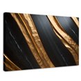 thumbnail image 1 of Cuadro Decorativo Canvas Revolution Abstracto Obsidiana Dorada 90x60, 1 of 3