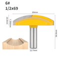 thumbnail image 2 of 1PCS-Round Bottom Bit, Woodworking Router Bit,solid Carbide End Mill,wood Milling Cutter,Wood Tool ,Great Multi-Purpose Application, 2 of 3