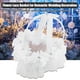 thumbnail image 2 of Cesta de encaje blanco para niña de las flores para decoración de ceremonia portátil, amuleto romántico para boda, 2 of 8