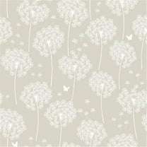 Dandelion Peel and Stick Wallpaper, Taupe