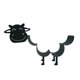 thumbnail image 1 of Portarrollos de Papel Higiénico ZHAOCHENG Vaca Animal Accesorios de Baño, 1 of 5