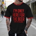 thumbnail image 2 of Retro Tone Streetwear Graphic Jersey, Men’s Casual Game Day Tee, Lightweight Everyday Fashion Top, 2 of 4