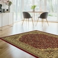 thumbnail image 2 of Linon Elegance Isphahan Red Rug, Size 5' X 7'3", 2 of 3