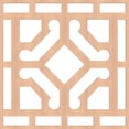 thumbnail image 6 of Ekena Millwork 23 3/8"W x 23 3/8"H x 1/4"T Large Addison Decorative Fretwork Wood Panels, Alder, 6 of 6