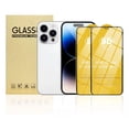 thumbnail image 1 of 2 Piezas Mica Cristal Templado 9d Para iPhone, 1 of 4