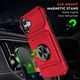 thumbnail image 5 of Fashion Case with Holder Stander Kickstand Drop Resistant Shockproof Case For iPhone 16 (6.1inch), 5 of 7