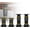 6.9-9.8 inch (4pcs), variant on 4 Pcs Adjustable Height Bed Support Legs 6.9-9.8 inch, Bed Frame Center Support Legs for Bed Frame/Bed Center Slat,Bed Support Reinforcement Parts Bed Slats Support Leg Bed Replacement Legs