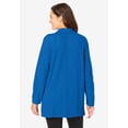 thumbnail image 2 of Woman Within Plus Size French Terry Quarter-Zip Sweatshirt, 2 of 6