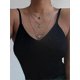 thumbnail image 4 of Delicado collar de ojo malvado y mano de Hamsa con colgante de ojo azul turco, 3 piezas, joyería de protección de la suerte, regalo para mujeres y niñas., 4 of 4