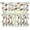 Style-5, variant on Abstract Kitchen Curtain Valance and Tiers Set Colored Retro Modern Geometric Short Curtain Office Living Room Bedroom Dining Room 54 x 18 inches + 27.5 x 24 inches *2